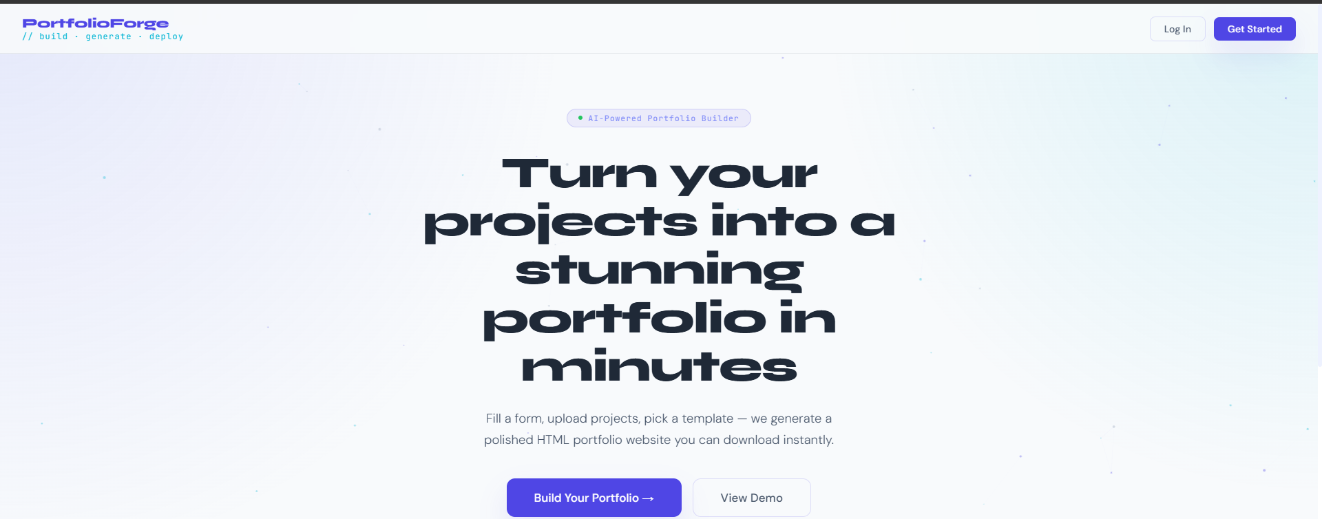 Portfolio Maker