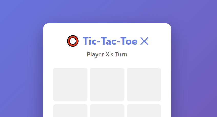 Tic Tac Toe Game